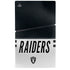 NFL Las Vegas Raiders White Striped PS5 Slim Digital Edition Bundle Skin