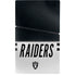 NFL Las Vegas Raiders White Striped PS5 Slim Digital Edition Bundle Skin