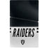 NFL Las Vegas Raiders White Striped PS5 Slim Digital Edition Console Skin