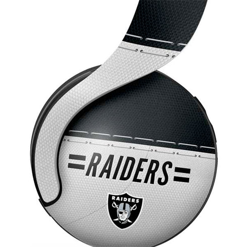 NFL Las Vegas Raiders White Striped PULSE 3D Wireless Headset for PS5 Skin