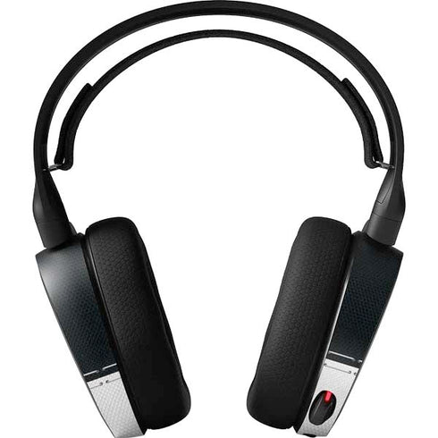 NFL Las Vegas Raiders White Striped SteelSeries Arctis 3 Skin