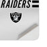NFL Las Vegas Raiders White Striped Surface Duo Skin