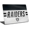 NFL Las Vegas Raiders White Striped Surface Laptop 4 15in Skin