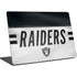 NFL Las Vegas Raiders White Striped Surface Laptop 4 15in Skin