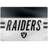NFL Las Vegas Raiders White Striped Surface Laptop 4 15in Skin
