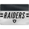 NFL Las Vegas Raiders White Striped Surface Pro 8 Skin