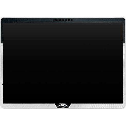 NFL Las Vegas Raiders White Striped Surface Pro 8 Skin