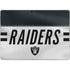 NFL Las Vegas Raiders White Striped Surface Pro 9 Skin