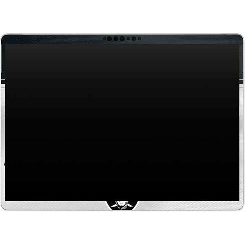 NFL Las Vegas Raiders White Striped Surface Pro 9 Skin
