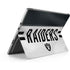 NFL Las Vegas Raiders White Striped Surface Pro 9 Skin