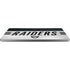 NFL Las Vegas Raiders White Striped Universal Laptop 13in (10.6 x 7.6in) Skin