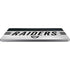 NFL Las Vegas Raiders White Striped Universal Laptop 14in (11.4 x 8.2in) Skin