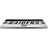 NFL Las Vegas Raiders White Striped Universal Laptop 17in (13.8 x 10in) Skin