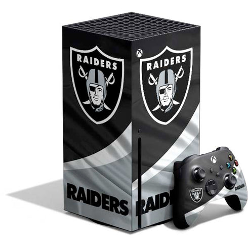 NFL Las Vegas Raiders Xbox Series X Bundle Skin
