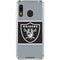 NFL Las Vegas Raiders Zone Block Galaxy A30 Clear Case