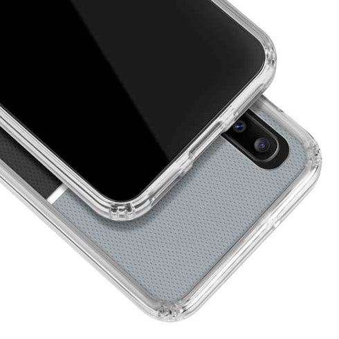 NFL Las Vegas Raiders Zone Block Galaxy A30 Clear Case