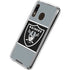 NFL Las Vegas Raiders Zone Block Galaxy A30 Clear Case