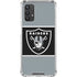 NFL Las Vegas Raiders Zone Block Galaxy A32 5G Clear Case