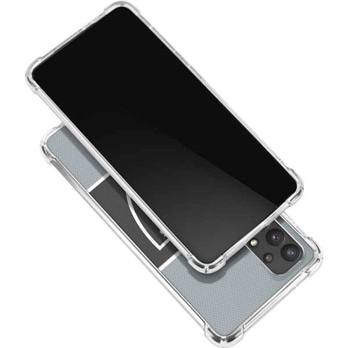 NFL Las Vegas Raiders Zone Block Galaxy A32 5G Clear Case