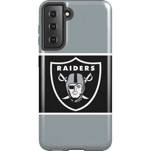 NFL Las Vegas Raiders Zone Block Galaxy S21 5G Pro Case