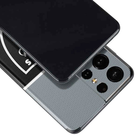 NFL Las Vegas Raiders Zone Block Galaxy S21 Ultra 5G Skin