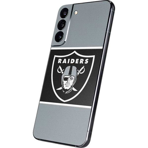 NFL Las Vegas Raiders Zone Block Galaxy S22 Plus Skin