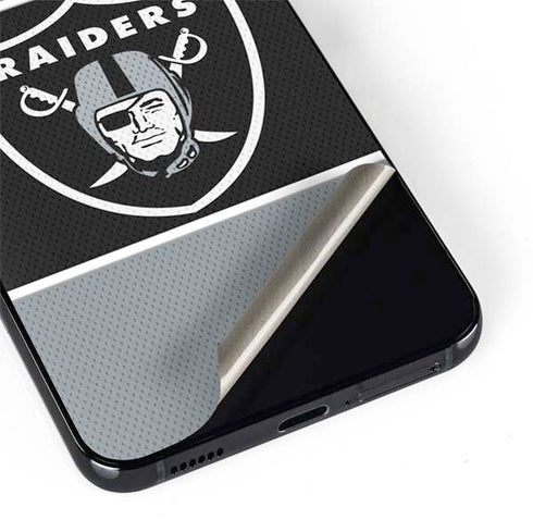 NFL Las Vegas Raiders Zone Block Galaxy S22 Plus Skin