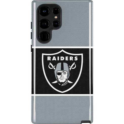 NFL Las Vegas Raiders Zone Block Galaxy S22 Ultra Pro Case