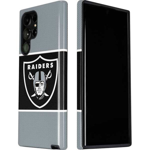 NFL Las Vegas Raiders Zone Block Galaxy S22 Ultra Pro Case