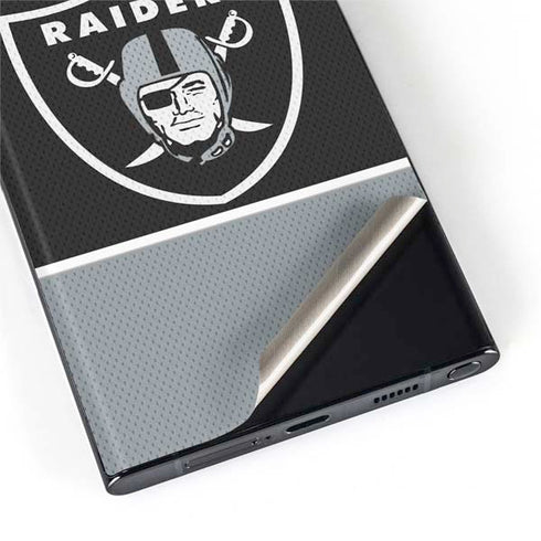 NFL Las Vegas Raiders Zone Block Galaxy S22 Ultra Skin