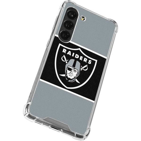 NFL Las Vegas Raiders Zone Block Galaxy S23 Clear Case