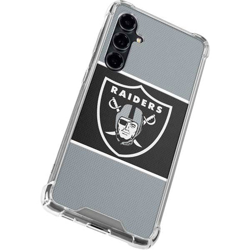 NFL Las Vegas Raiders Zone Block Galaxy S23 FE Clear Case