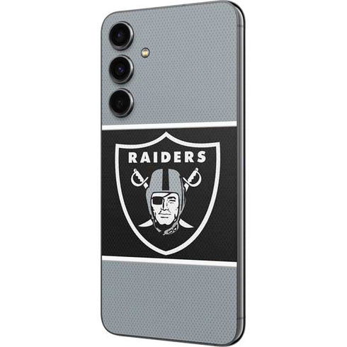 NFL Las Vegas Raiders Zone Block Galaxy S23 FE Skin