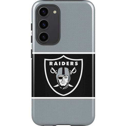 NFL Las Vegas Raiders Zone Block Galaxy S23 Plus Pro Case