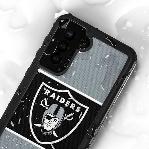 NFL Las Vegas Raiders Zone Block Galaxy S23 Plus Waterproof Case