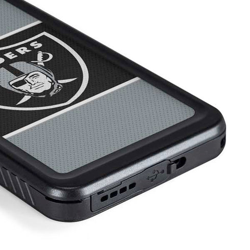 NFL Las Vegas Raiders Zone Block Galaxy S23 Waterproof Case