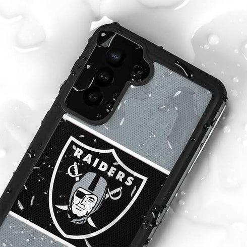 NFL Las Vegas Raiders Zone Block Galaxy S23 Waterproof Case