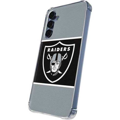 NFL Las Vegas Raiders Zone Block Galaxy S24 Clear Case