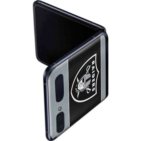 NFL Las Vegas Raiders Zone Block Galaxy Z Flip Skin
