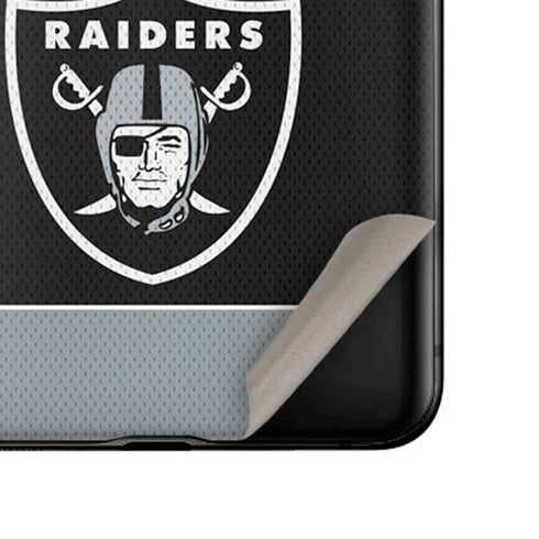 NFL Las Vegas Raiders Zone Block Galaxy Z Flip Skin