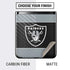 NFL Las Vegas Raiders Zone Block Galaxy Z Flip Skin