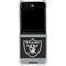 NFL Las Vegas Raiders Zone Block Galaxy Z Flip5 5G Clear Case