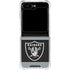 NFL Las Vegas Raiders Zone Block Galaxy Z Flip5 5G Clear Case