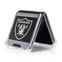 NFL Las Vegas Raiders Zone Block Galaxy Z Flip5 5G Clear Case
