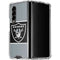 NFL Las Vegas Raiders Zone Block Galaxy Z Fold4 5G Clear Case