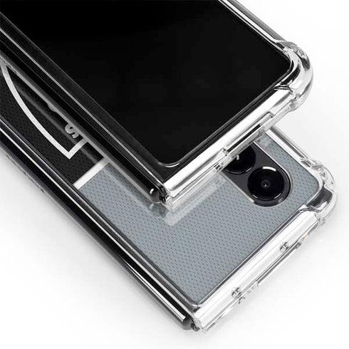 NFL Las Vegas Raiders Zone Block Galaxy Z Fold4 5G Clear Case