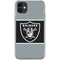 NFL Las Vegas Raiders Zone Block iPhone 11 Clear Case