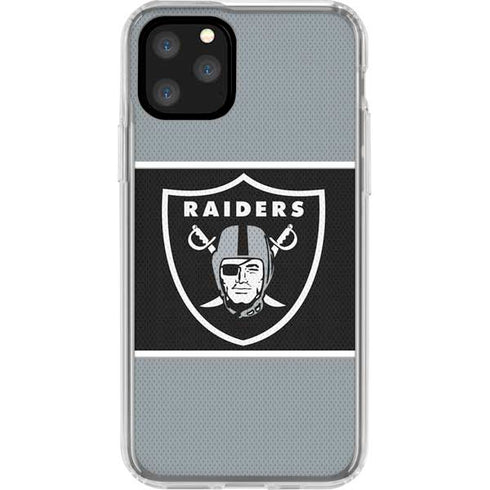 NFL Las Vegas Raiders Zone Block iPhone 11 Pro Clear Case