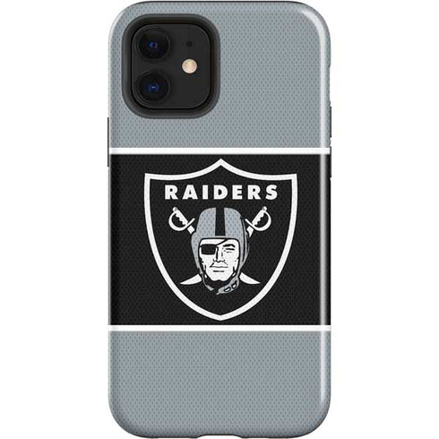 NFL Las Vegas Raiders Zone Block iPhone 12 Impact Case