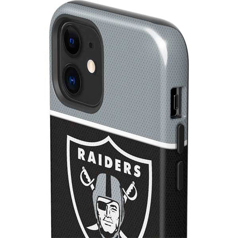 NFL Las Vegas Raiders Zone Block iPhone 12 Impact Case